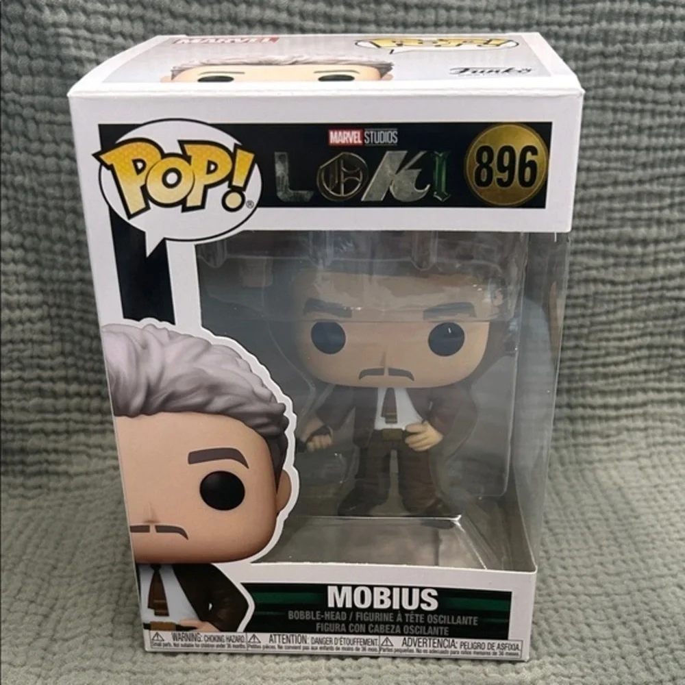 Funko POP Loki Mobius 896 NEW bobblehead